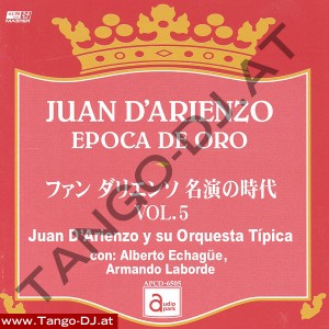 Juan D’Arienzo – Epoca De Oro – Vol. 5 – Audio Park APCD-6505