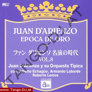 Juan D’Arienzo – Epoca De Oro – Vol. 8 – Audio Park APCD-6508